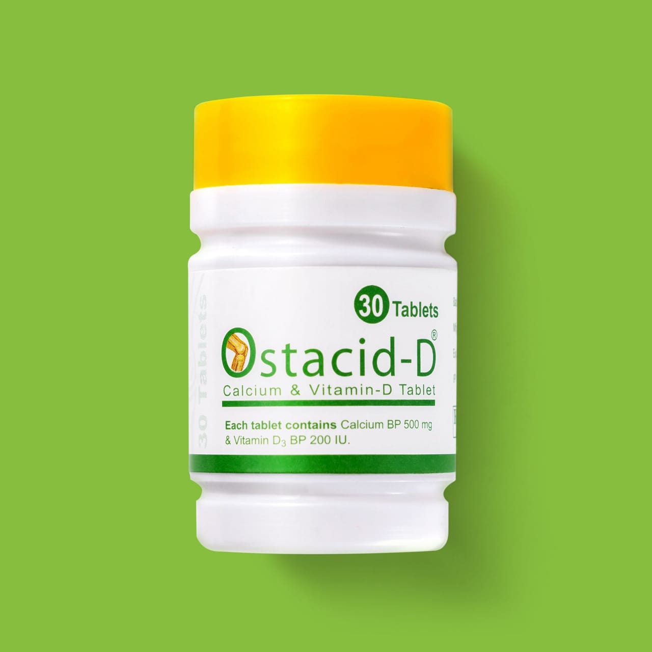 Tablet Ostacid-D 500mg+200iu (POT) (30pcs)